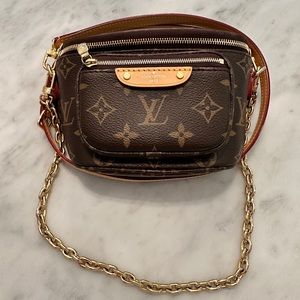 Louis Vuitton mini bum bag.